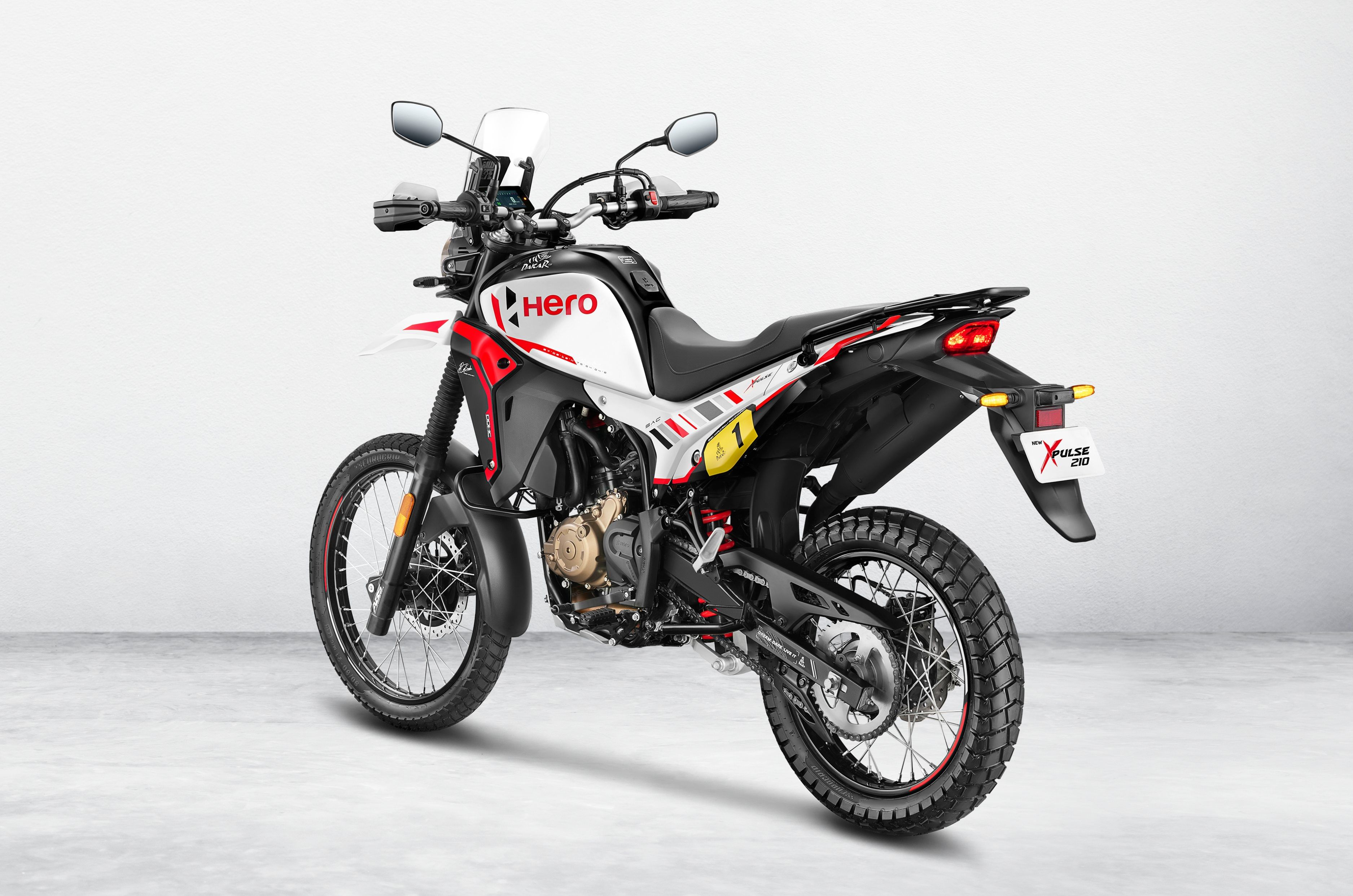 But to earn the Dakar suffix, it features longer-travel suspension